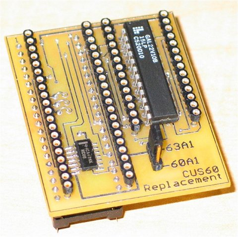 Replacement for CUS60 and CUS63 micro-controller
